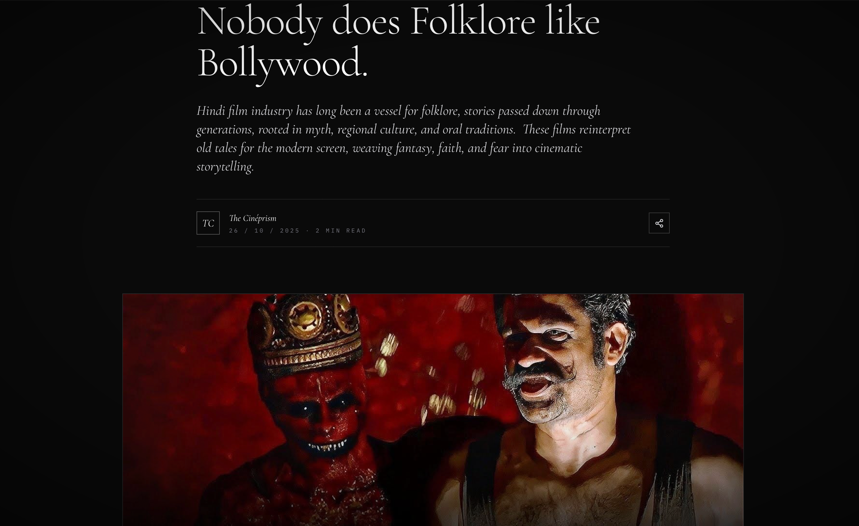 Nobody Does Folklore Like Bollywood